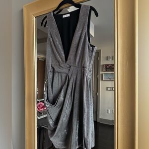 Ramy Brook Evening Capsule Dress Silver